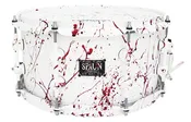 7x13-Flat White Blood Spatter