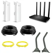 PiFi Long-Range Wi-Fi Bridge System 1.1 – Wireless Point-to-Point Solution for Sending Internet Between Buildings