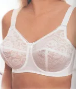 Style #106: Lace Crepeset banded Bra Underwire