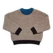 Accent Collar Knit Sweater