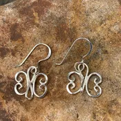 Sterling Silver Butterfly earrings