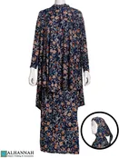 2 Piece Prayer Outfit – Tan Carnations Print | ps606