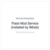 iPod 3G — Flash Mod Service (installed by iMods)
