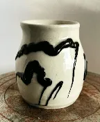 Slip Trail Vase, 5 1/2″