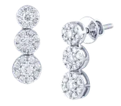 Diamond Earring Tops