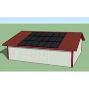 IronRidge XR Flush Mount Racking Kit for 18 Solar Panels, 3×6 Portrait (40mm)