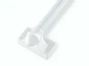 Magne Rod®Magnetic Curtain Rod White Magnerod. Cafe Rod