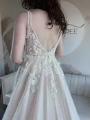 Essense of Australia | "D3151" | Bridal Size 12 | Ivory/Moscato/Porcelain