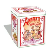Amarettini in Square Mini Tin