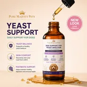 Dog Yeast Infection Treatment Liquid for Skin, Ears & Paws - Vet Strength
