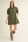 F26 Adorable Dot Dress