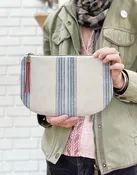 Herringbone Clutch