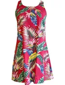 A-Line Back Cutout Dress Birds of Paradise