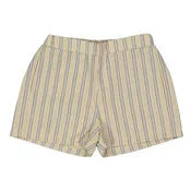 1984 Beige Pinstripe Shorts