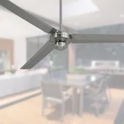 72" Troposair Tornado Large Outdoor Ceiling Fan - Real 316 Grade Stainless Steel