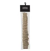 6′ Chandelier cord cover (Bleached Jute Color)