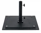 130LB Square Galvanized Umbrella Base - No Wheels