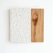 12x12 Wood Square | Maple no.6