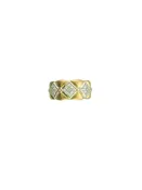 Quilted Diamond Ring