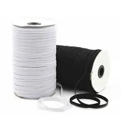 DIY Braided Elastic Sewing Band Cord 100 Yards 3mm - 6mm Wide