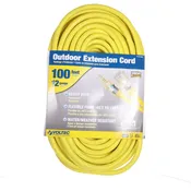 100ft 12/3 Extension Cord w/ Lighted Ends - 05-00366