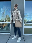 Chelsea sherpa crossbody bag
