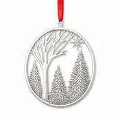 Winter Light Pewter Ornament