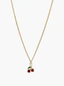 Cherry Zirconia Necklace
