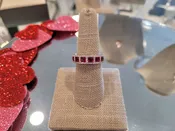 Ruby and diamond band
