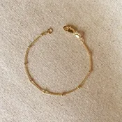 18k Gold Filled Satellite Bracelet’s