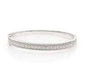 Diamond Bangle Bracelet