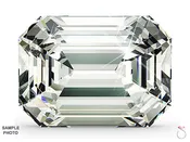 1.05 carat I VVS2 Emerald cut Diamond GIA Certified