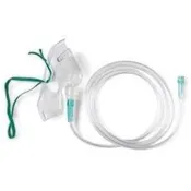 Adult Oxygen Mask with 7ft tube