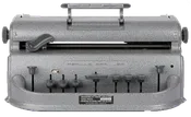 Unimanual Perkins Brailler