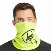 10036645 FR Logo Face Gaiter-Hi-Vis
