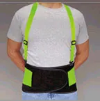 Allegro Economy Hi-Vis back braces Size Large