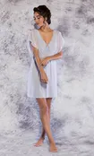 100% Chiffon Gray Nightgown  - Final Sale