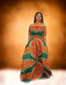 Dami Dashiki Long Dress