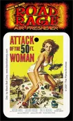 Attack of 50 Foot Woman Road Rage® Air Freshener - Vanilla Scent - Black Ball Corp. Counter Culture Wholesaler