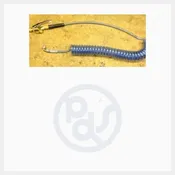 15″ Coiled Hose with Brass Gun