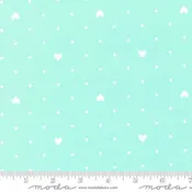 108" Lighthearted Aqua Moda X-Wide