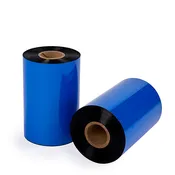 4" x 1182' Wax Thermal Transfer Ribbon - 24 Rolls/Case - 1" Core - Coated Side In - Datamax SATO