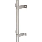 Round Tubular Pull Handle – Brushed Steel