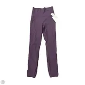 Athletic Leggings By Athleta In Purple, Size: Xs