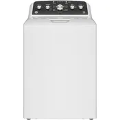 GE High Efficiency Agitator Large (4.5-cu ft) Top-Load Washer (White)