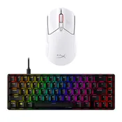 HyperX Bundle - Alloy Origins 65 Keyboard, Pulsefire Haste 2 Wireless Mouse