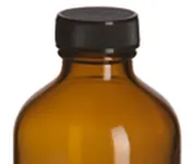 8 oz Amber Glass Bottle with Screw Cap