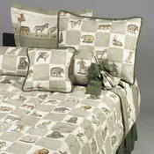 Animal Kingdom Bunk Bed Hugger Comforter with Two Tailored Corners