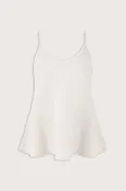 Blusa lino tirantes latte