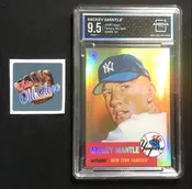 2008 Topps Factory Set Gold #MMR-53. MICKEY MANTLE MINT+ 9.5